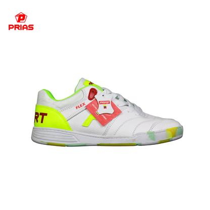 Prias Flex Blanco X Verde neon