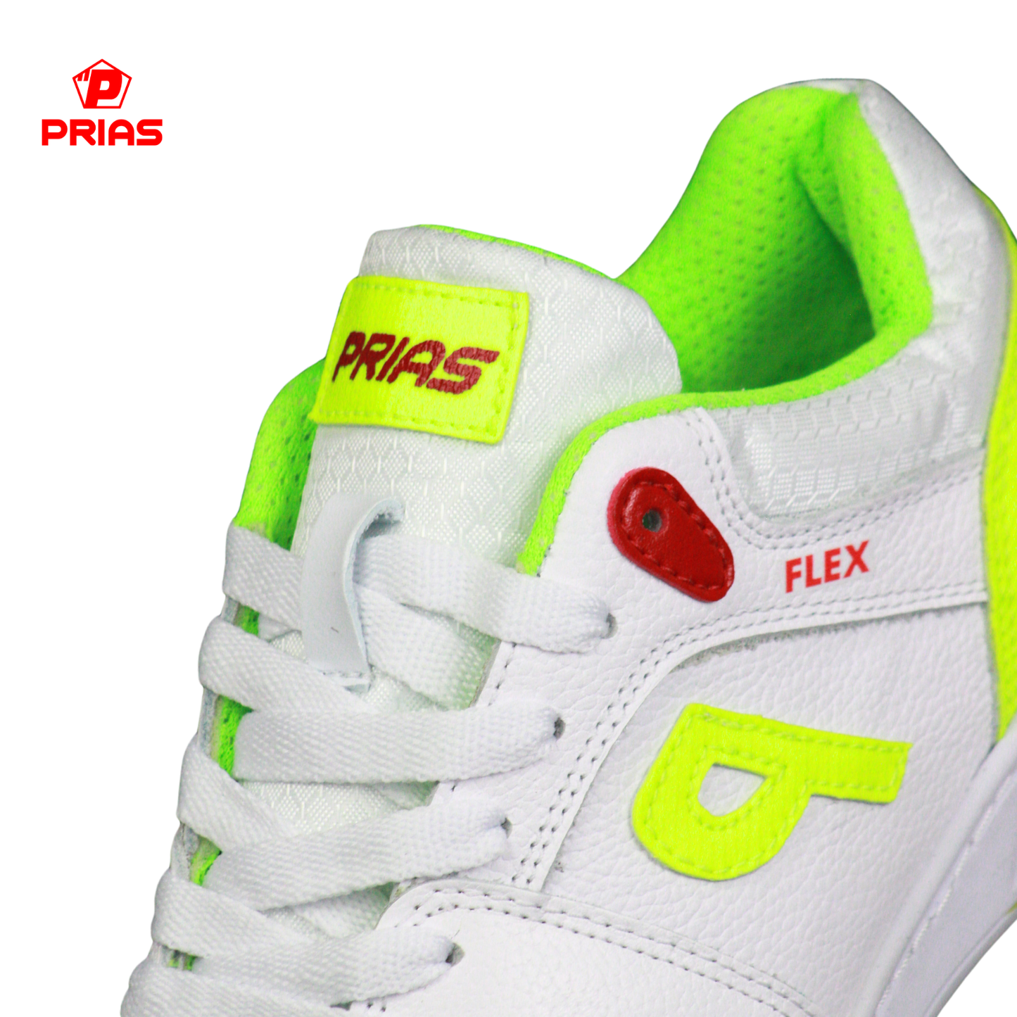 Prias Flex Blanco X Verde neon