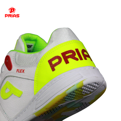 Prias Flex Blanco X Verde neon