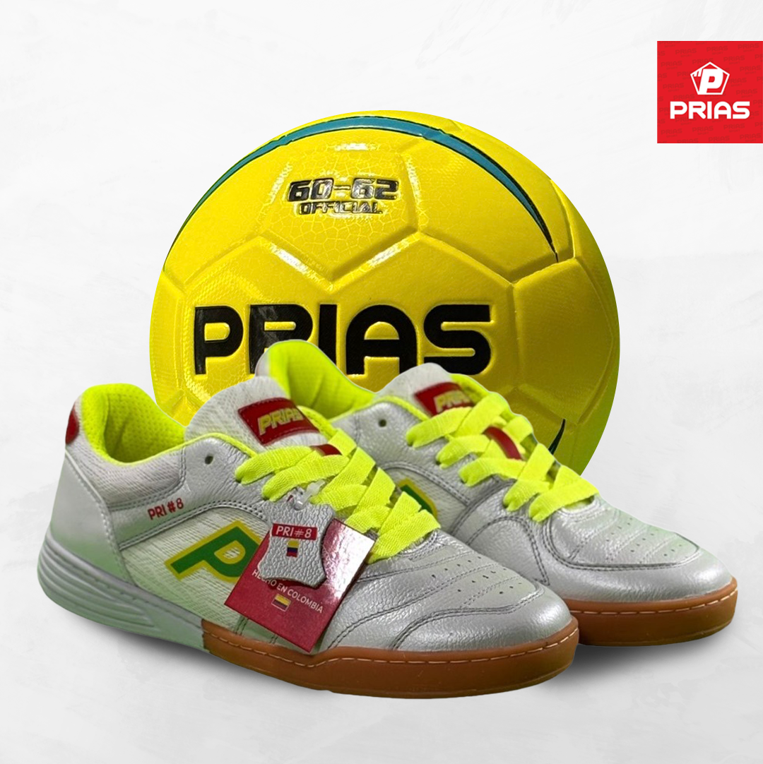 Combo Prias Flex Plata + Balón