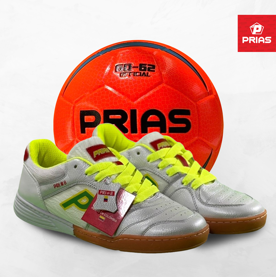 Combo Prias Flex Plata + Balón